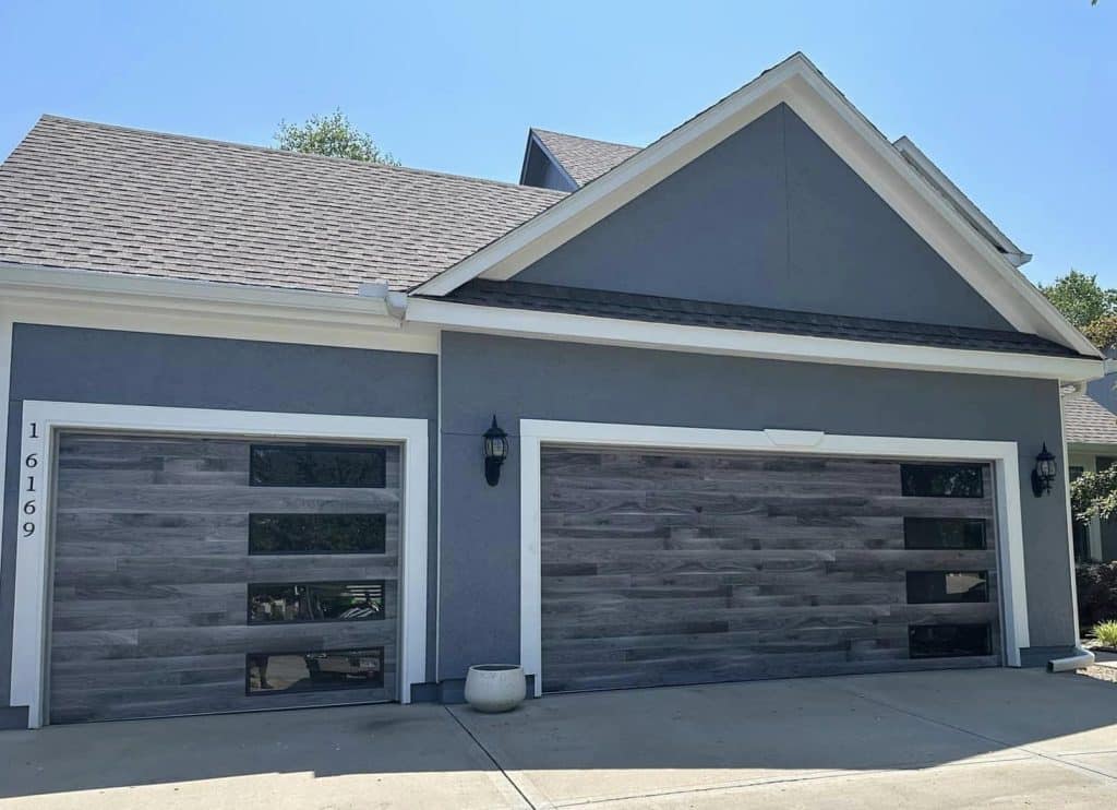 garage door track replacement